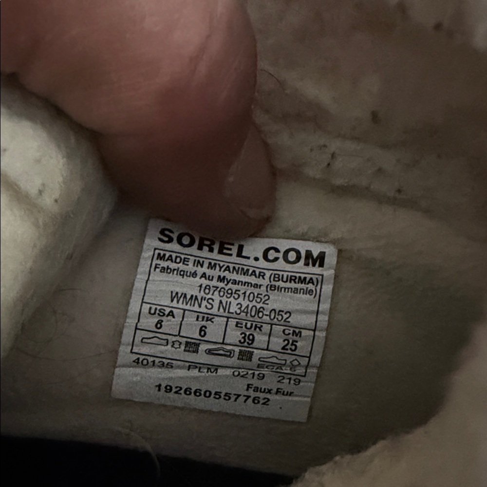 Sorel Gray and Red Winter Boots - Picture 7 of 11